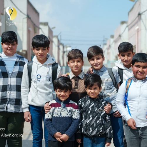 مجمع الإمام الجواد (ع) السكني لأحبائنا اليتامى في بغداد .